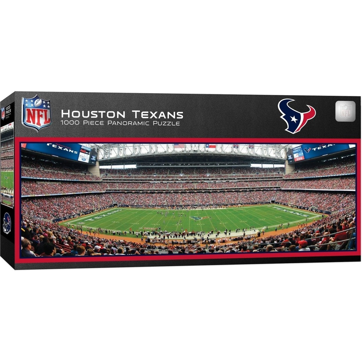 Masterpieces Houston Texans 1000 Piece Panoramic Jigsaw Puzzle 13X39 Recycled