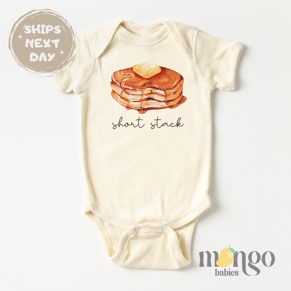 Short Stack Baby Bodysuit, Kids and Toddler T-Shirt – Cute