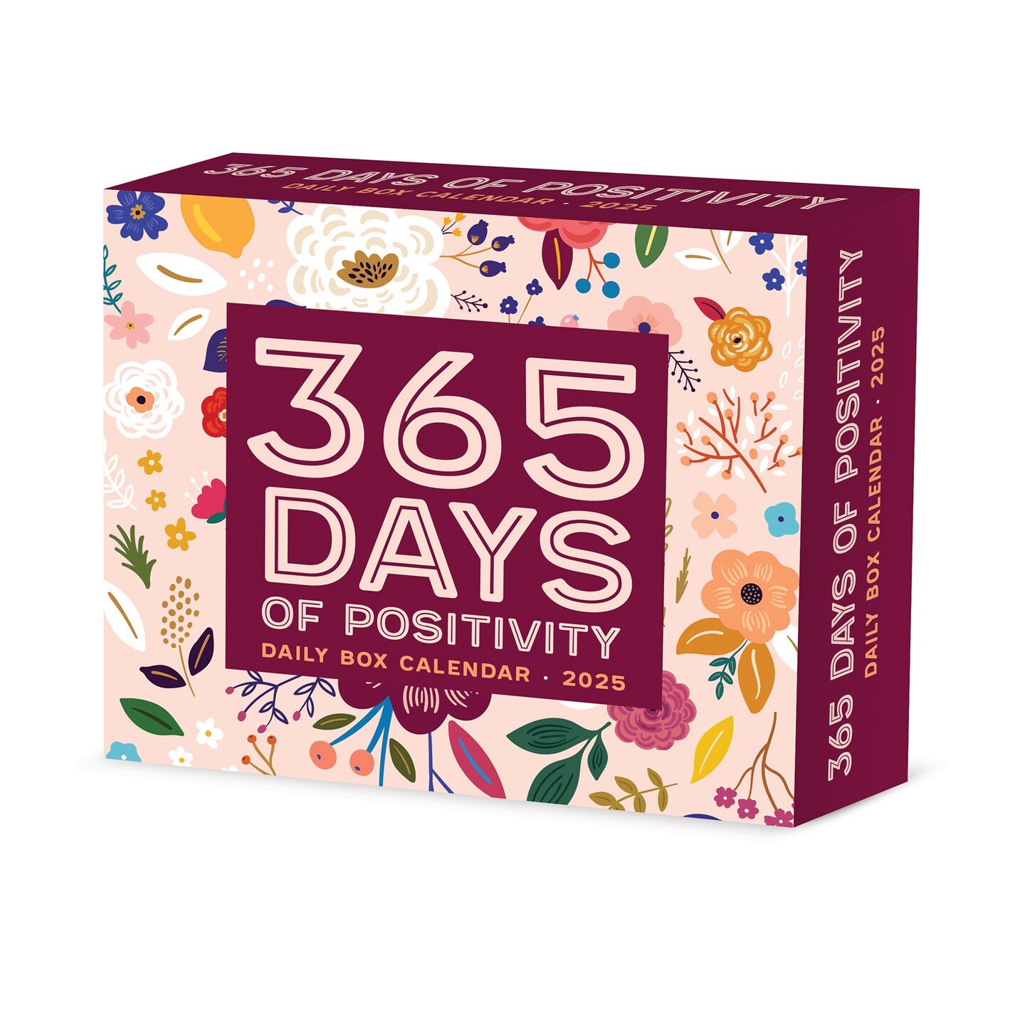 365 Days of Positivity 2025 Box Calendar, Daily Desktop
