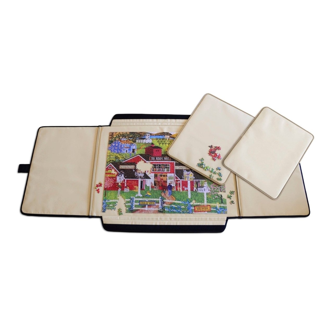 Masterpieces Folding Travel Puzzle Table Mat 23X32 Fabric Portfolio Jumbo