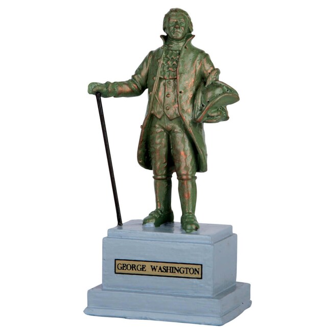 Lemax Park Statue - George Washington