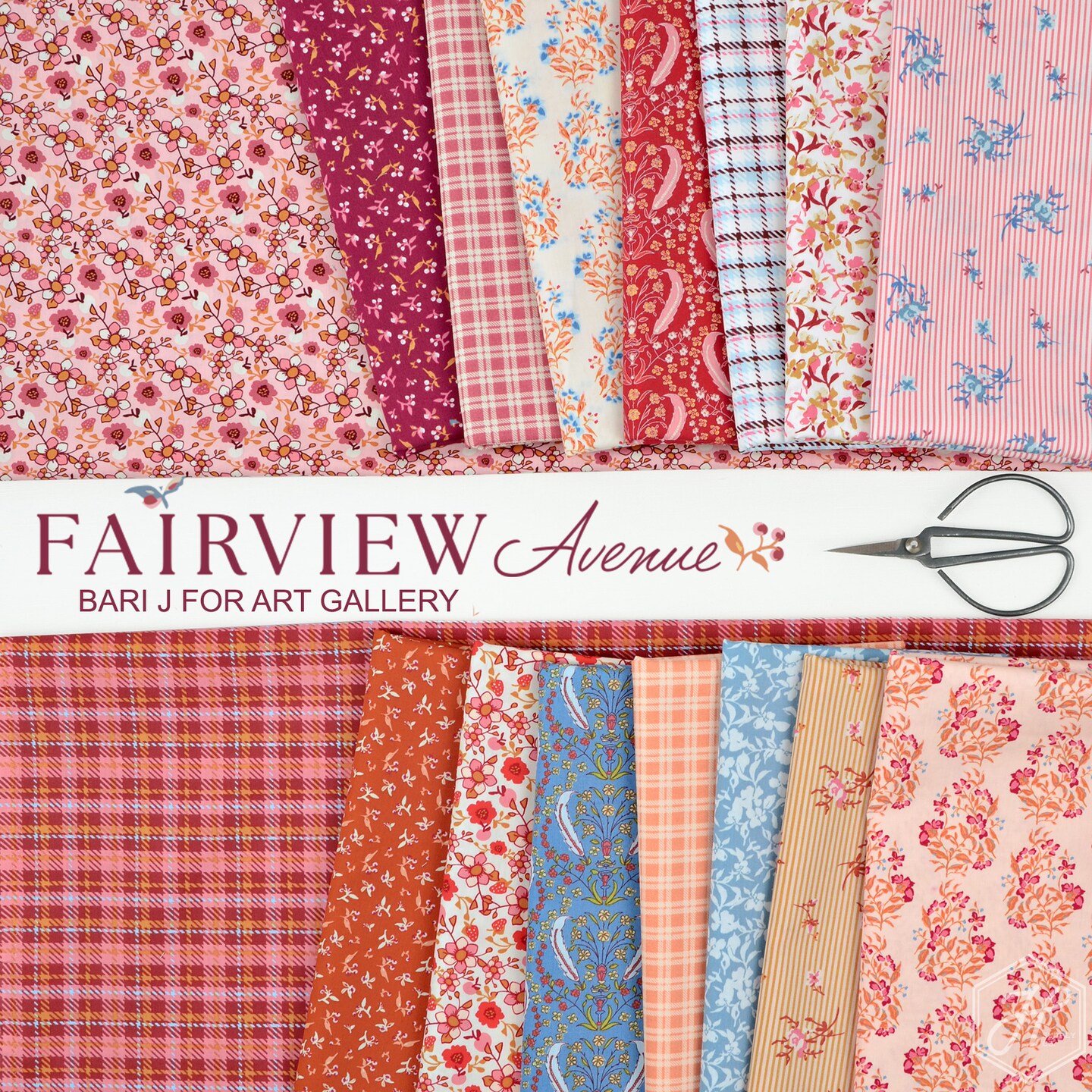 Cozy Gingham in Birch (fwa-21705) | Fairview Avenue | Bari J. Ackerman | Art Gallery