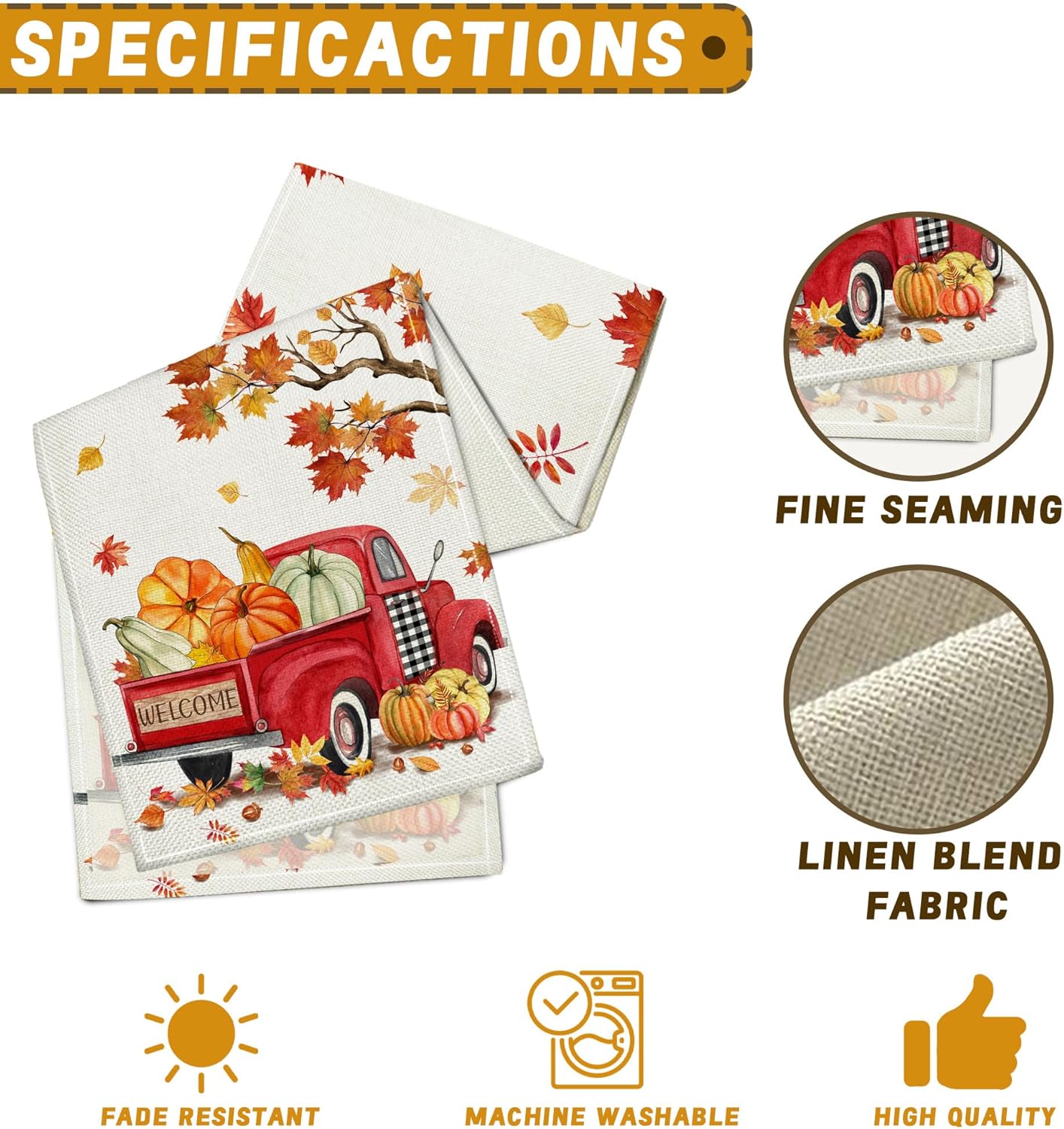 Tree Fall Table Runner