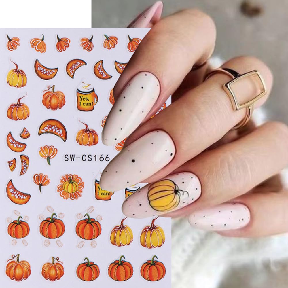 Fall Nail Art Stickers Decals Autumn