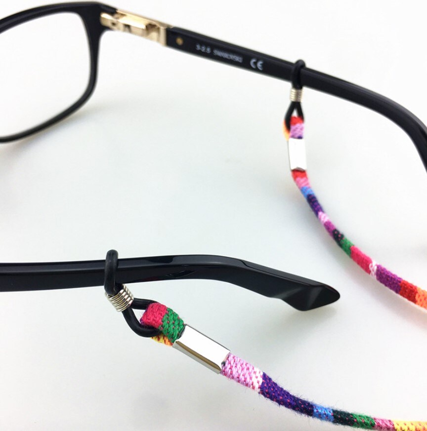 10pcs Multicolored Eyeglass Strap &#x2013; Eyewear Retainer Lanyard for Glasses &#x26; Sunglasses &#x2013; Unisex Eyeglass Cord Holder for Men &#x26; Women