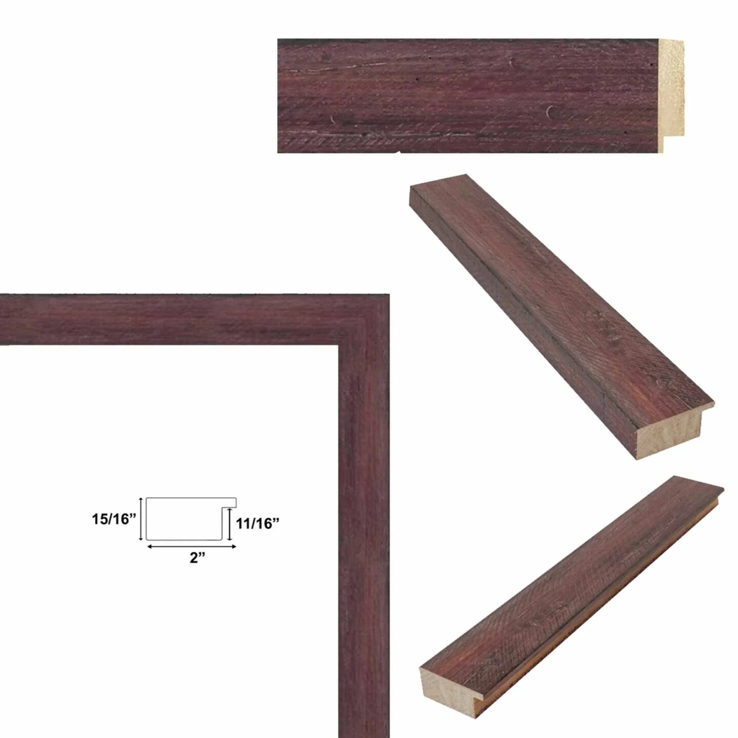 Drift Barnwood Hibiscus Rustic Picture Frame 27x40 frame