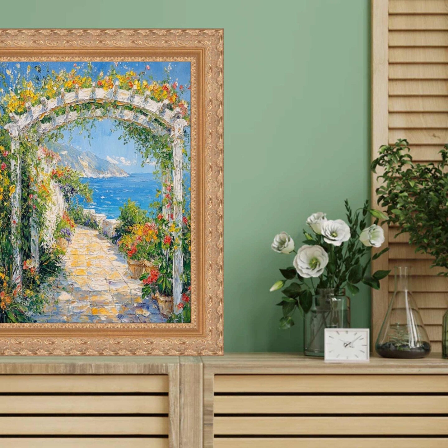 Gold Baroque Ornate Picture Frame 27x41 frame
