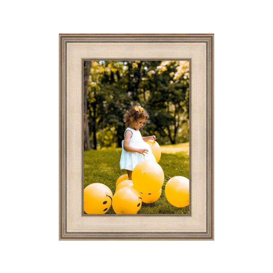 3 Inch Wide Silver Traditional Picture Frame