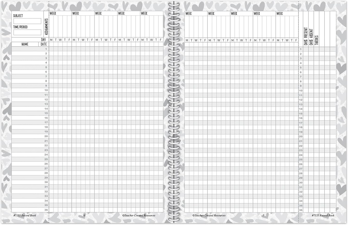 Teacher Record Book - Everyone is Welcome