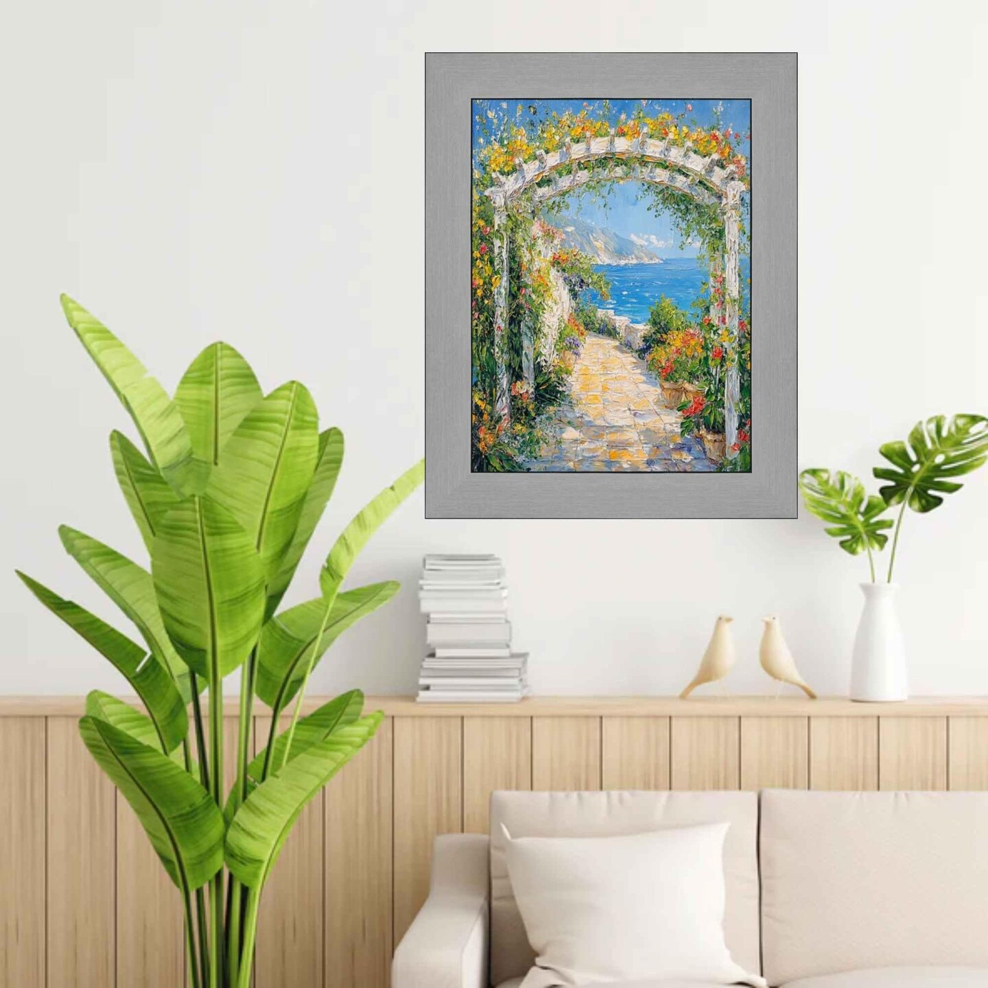 Stain Steel Flat With Black Lip Picture Frame 11x14 frame