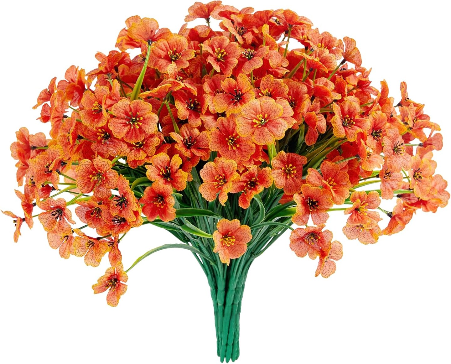 16 Bundles Orange Artificial Fall Flowers
