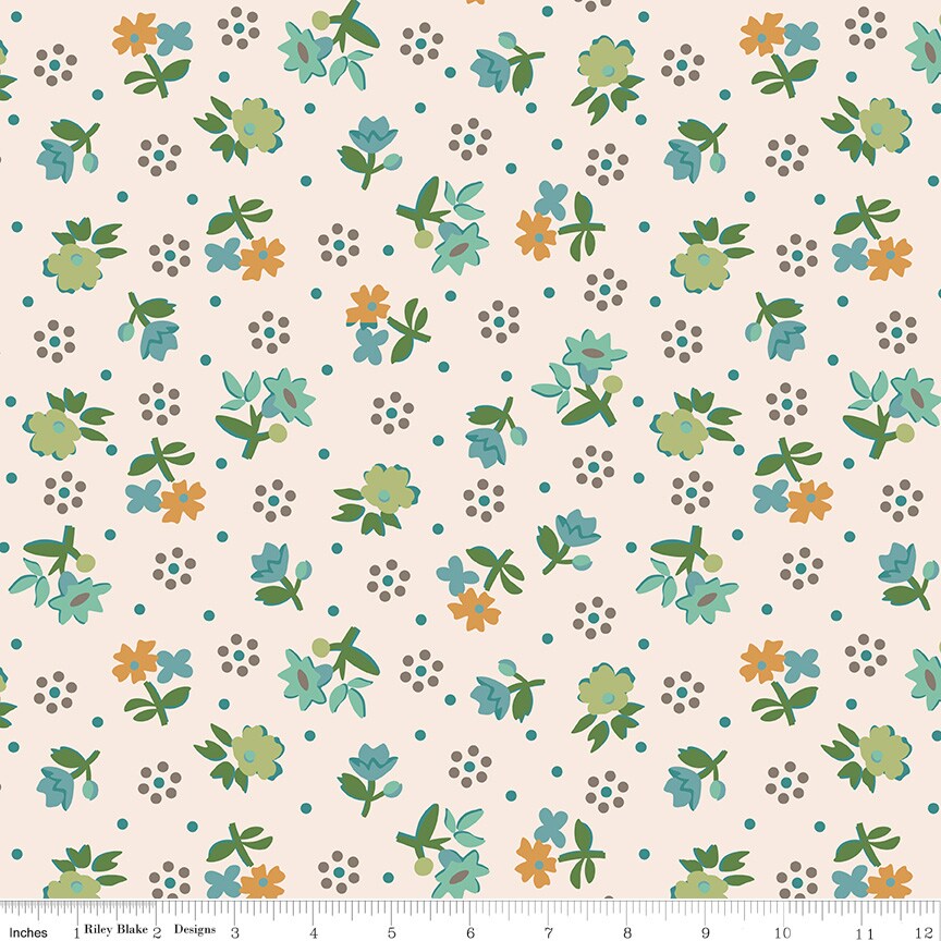 Reunion Wideback (108 Inch) in Pebble (wb16493-pebble) | Gentler Times | Lori Holt | Riley Blake
