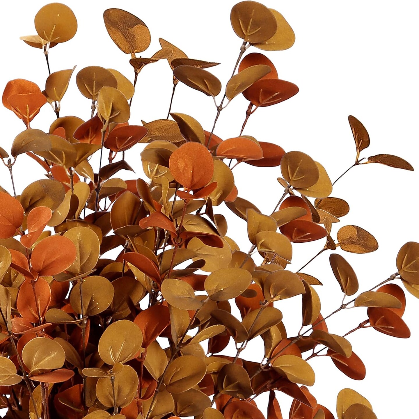 6 Pcs Artificial Eucalyptus Stems Fall