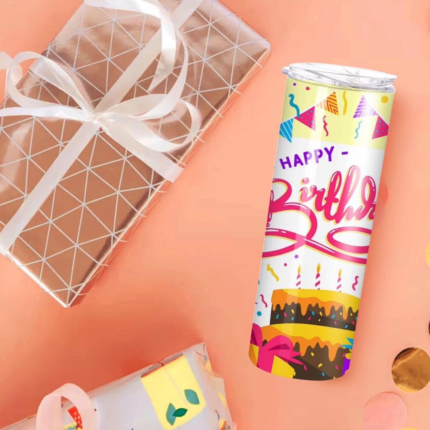 A-SUB A4 125g Sublimation Paper + 20oz Skinny Tumblers 4PK Bundle