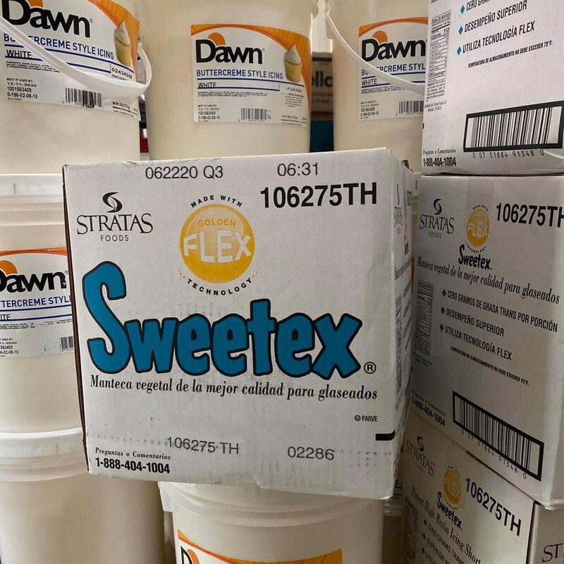 Sweetex Golden Flex Finest High Ratio Cake and Icing Shortening 1 lb.