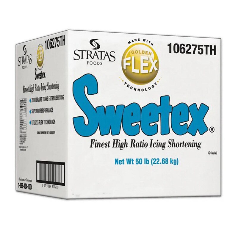 Sweetex Golden Flex High Ratio Shortening 50 lb