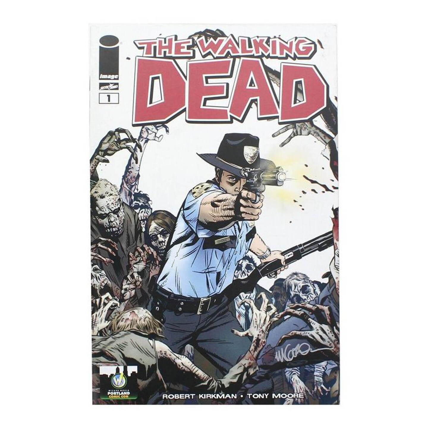Image Comics The Walking Dead #1 | WW Portland Color Cover | AUTOGRAPHED
