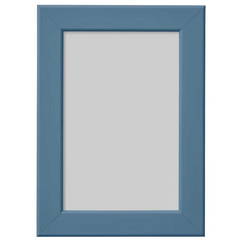 Frame Dark Gray Blue 4x6&#x22; Compact and Versatile Picture Frame