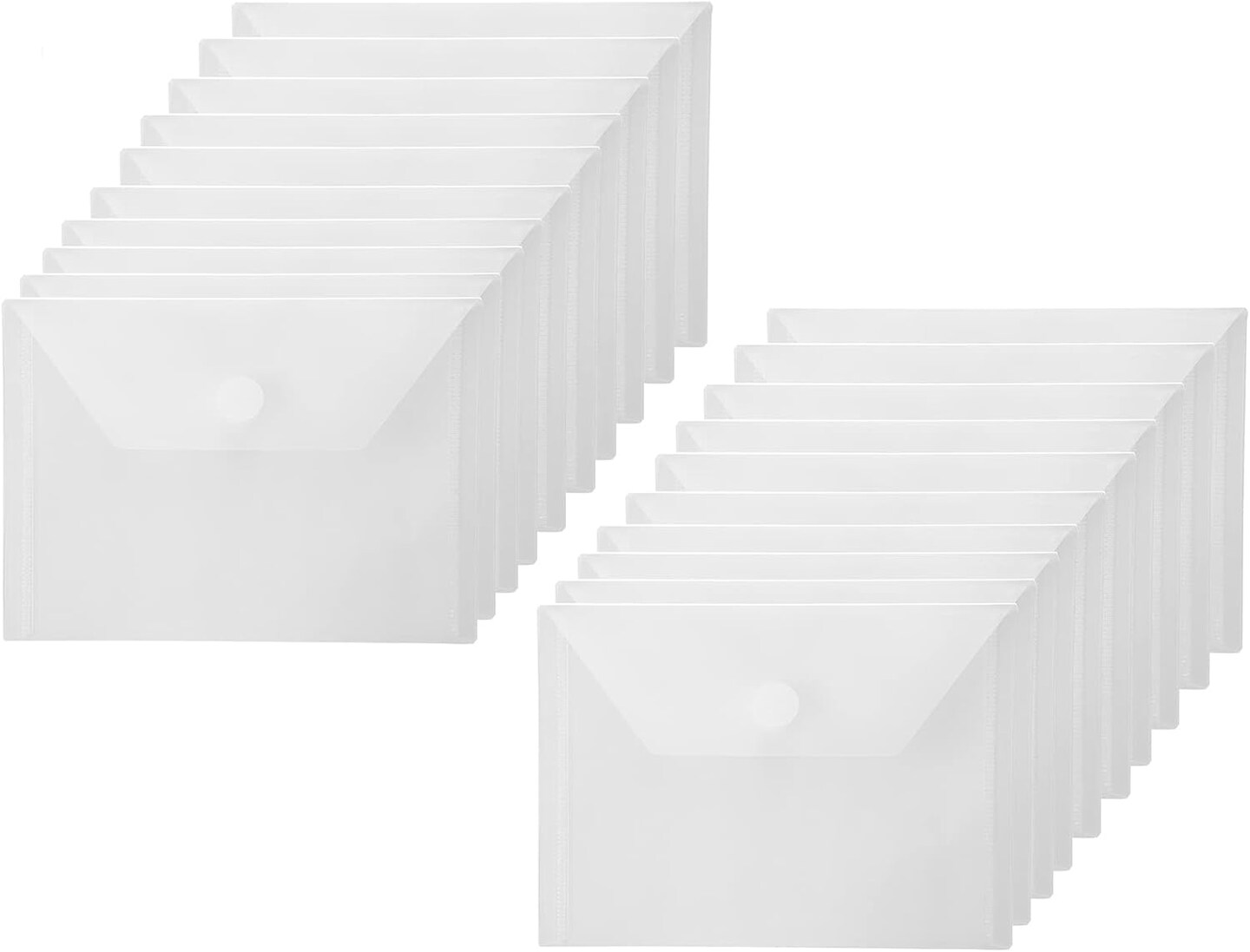 4x6 Plastic Envelopes -20 Packs