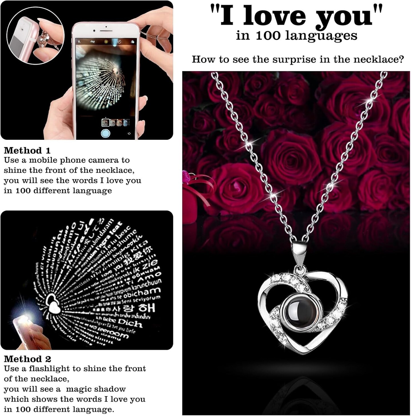 Extra Large 16 Preserved Roses Forever Flower Heart Shape Box