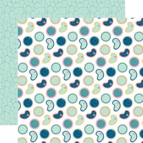 Echo Park Pool Party Make A Splash 12x12 Double-Sided Cardstock Paper