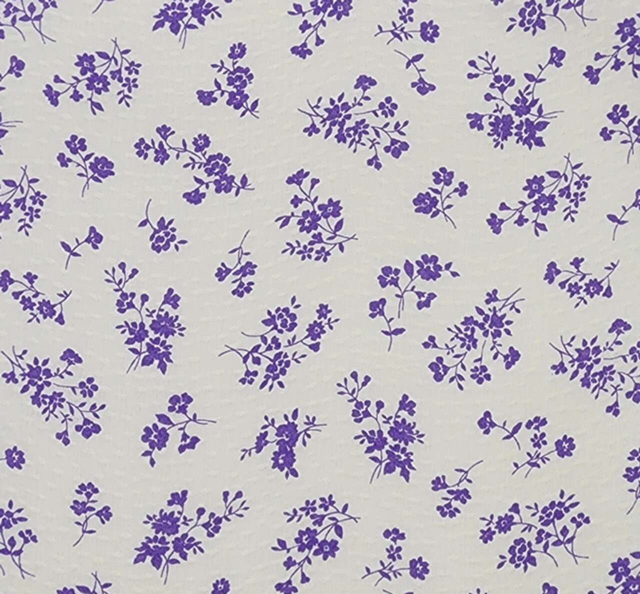 1 Yard Soft Rayon Jacquard Dobby Dot Fabric Off White and Purple For Fashion Wear Width: 53/54”