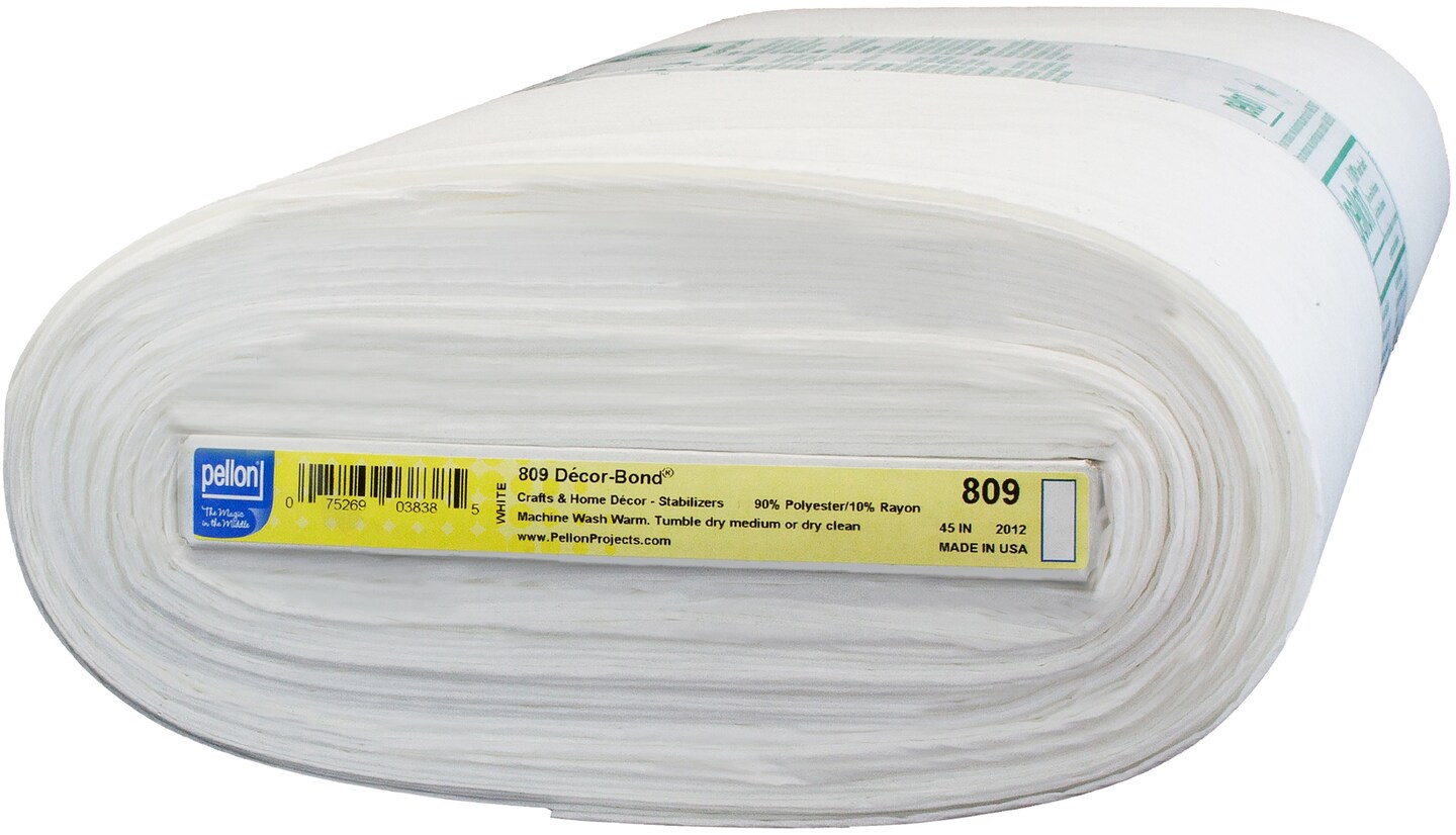 Pellon Decor-Bond Fusible Stabilizer-White 45&#x22;X10yd