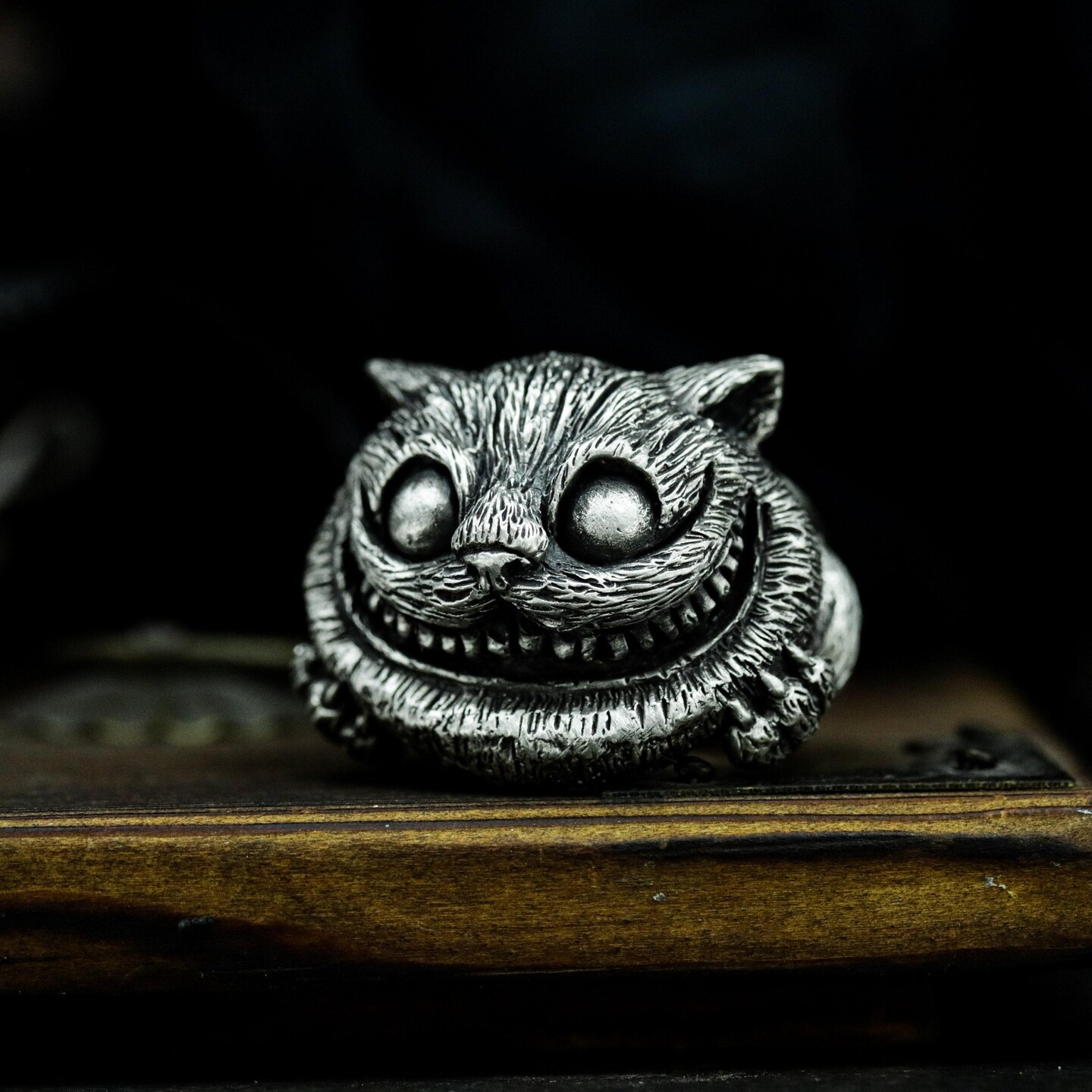 cheshirecat様 Cheshire Cat Ring - 925 Sterling Silver Handmade | MakerPlace by