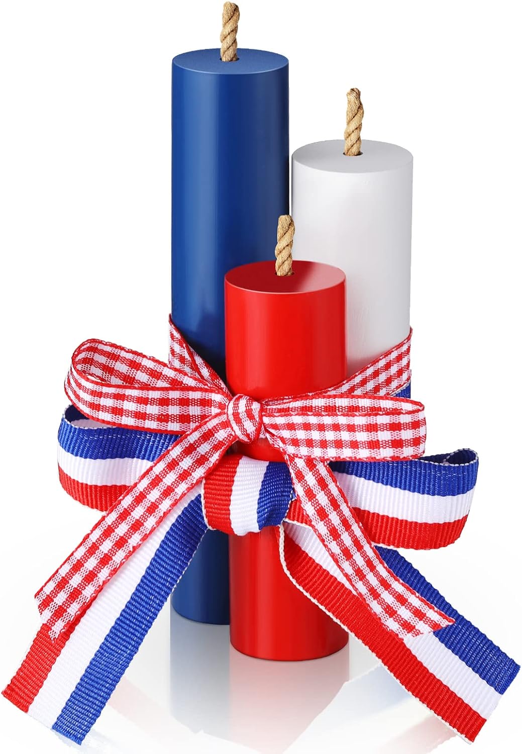3 Pcs 4th of July Table Decoration Patriotic Tiered Tray Decor Memorial flowers