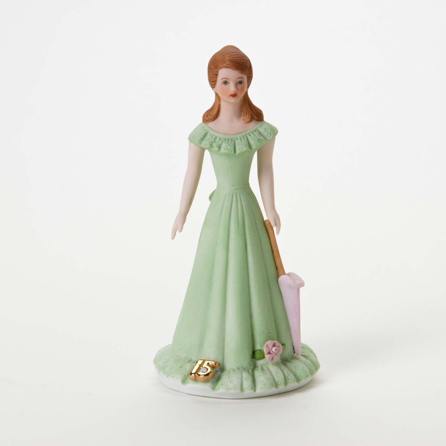 Growing Up Girls Brunette Age 15 Figurine 7in H
