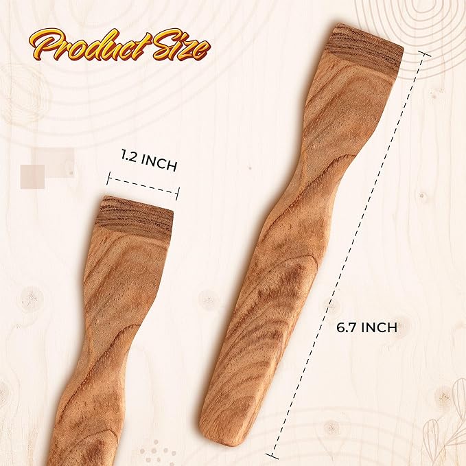 Wood Pressing Stick, Finger Iron, Seam Presser &#x2013; A Handcrafted Sewing Tool for Quilters &#x26; Sewist.