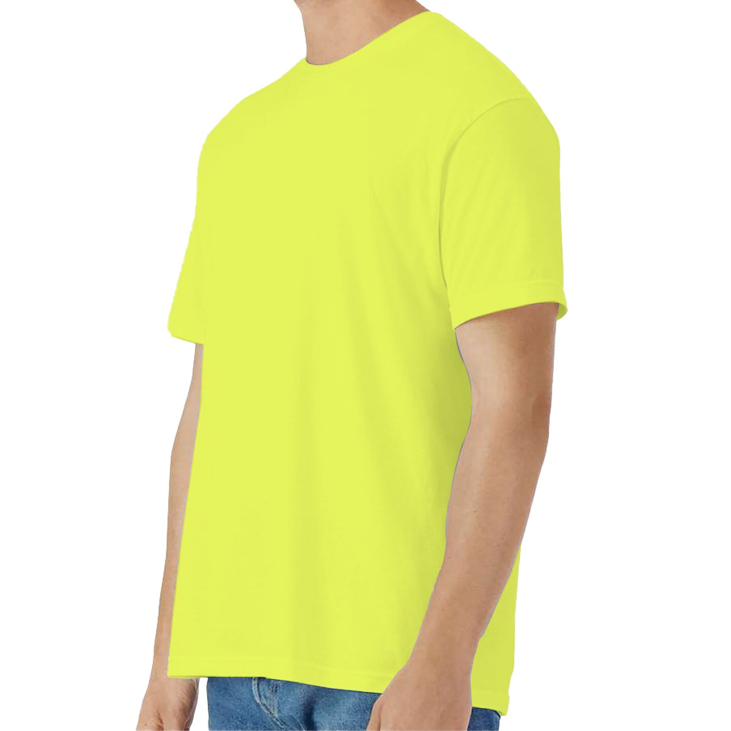 Gildan Men's Light Cotton T-Shirt, Crewneck Short Sleeve Assorted Craft Tee