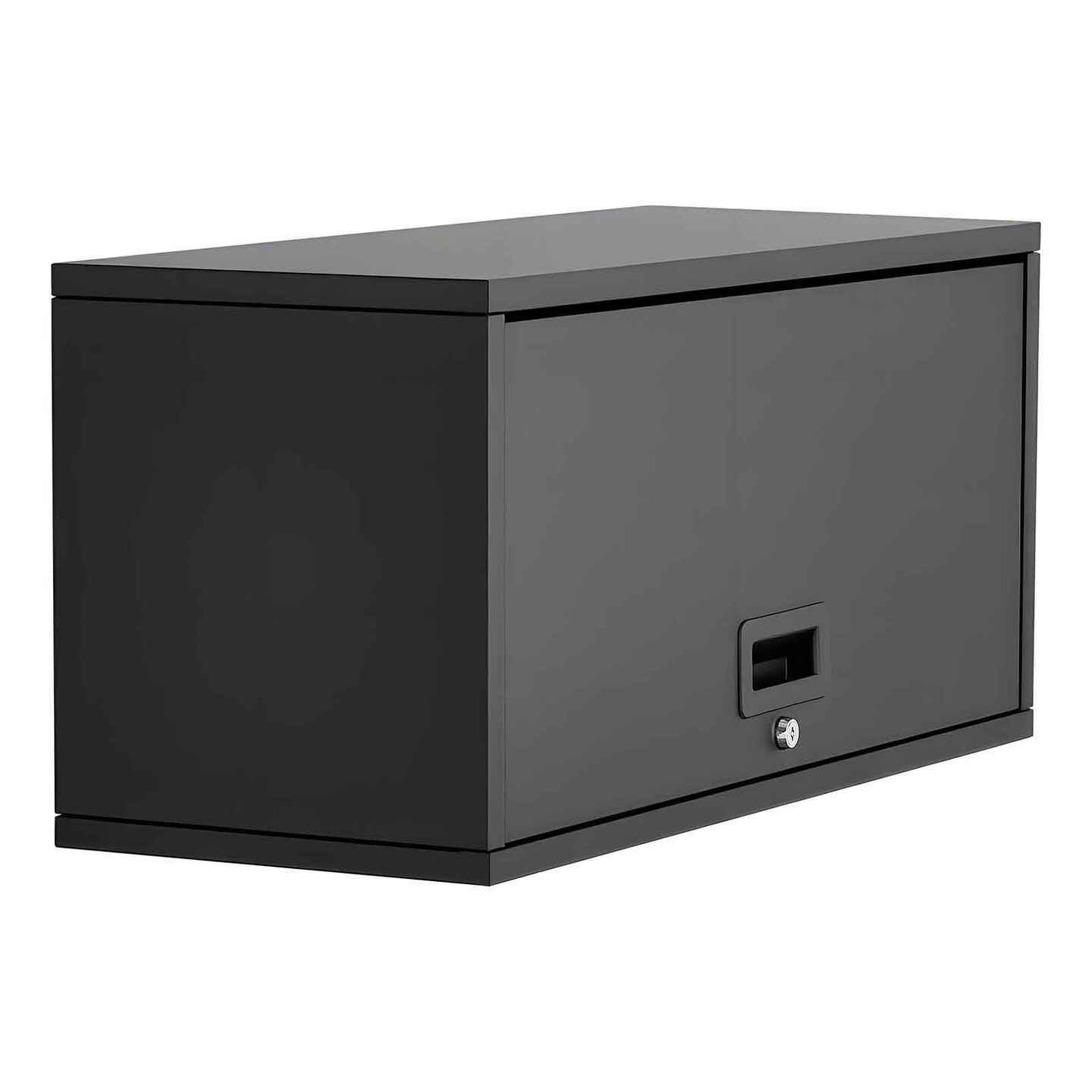 27.5W Metal Wall Cabinet with Up-Flip Door, Garage Storage