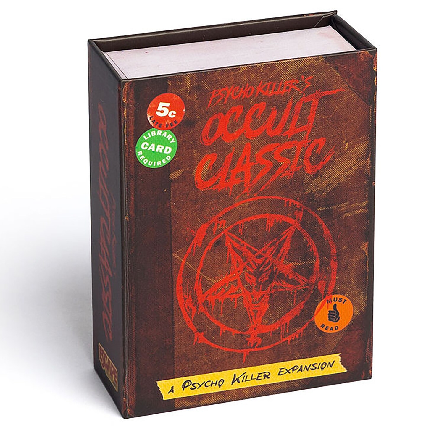 Psycho Killer's Occult Classic Expansion - Fast-Paced Horror Party Card Game, Incantation Cards, Spell Dice, Can You Survive, Ages 15+, 2-7 Players