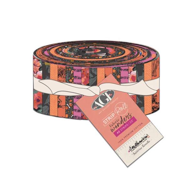 Enshadow 2.5" Strip Roll (Jelly Roll) by Art Gallery (SRW-ENW)