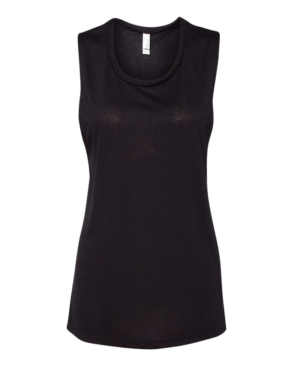 BELLA CANVAS Women’s Flowy Scoop Muscle Tank Sleeveless Top for Casual Wear