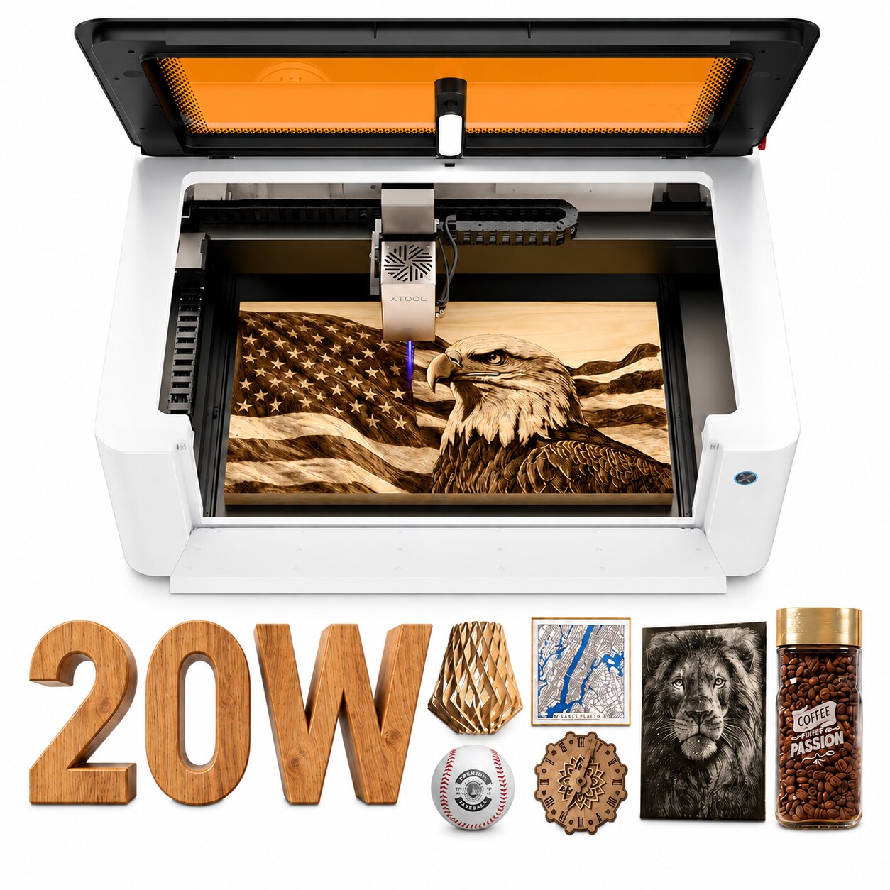 LaserPecker LX2 - The All-in-One Laser Cutter, Model: 20w standard