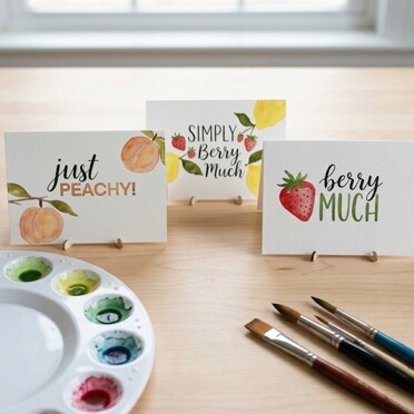 Watercolor Cards