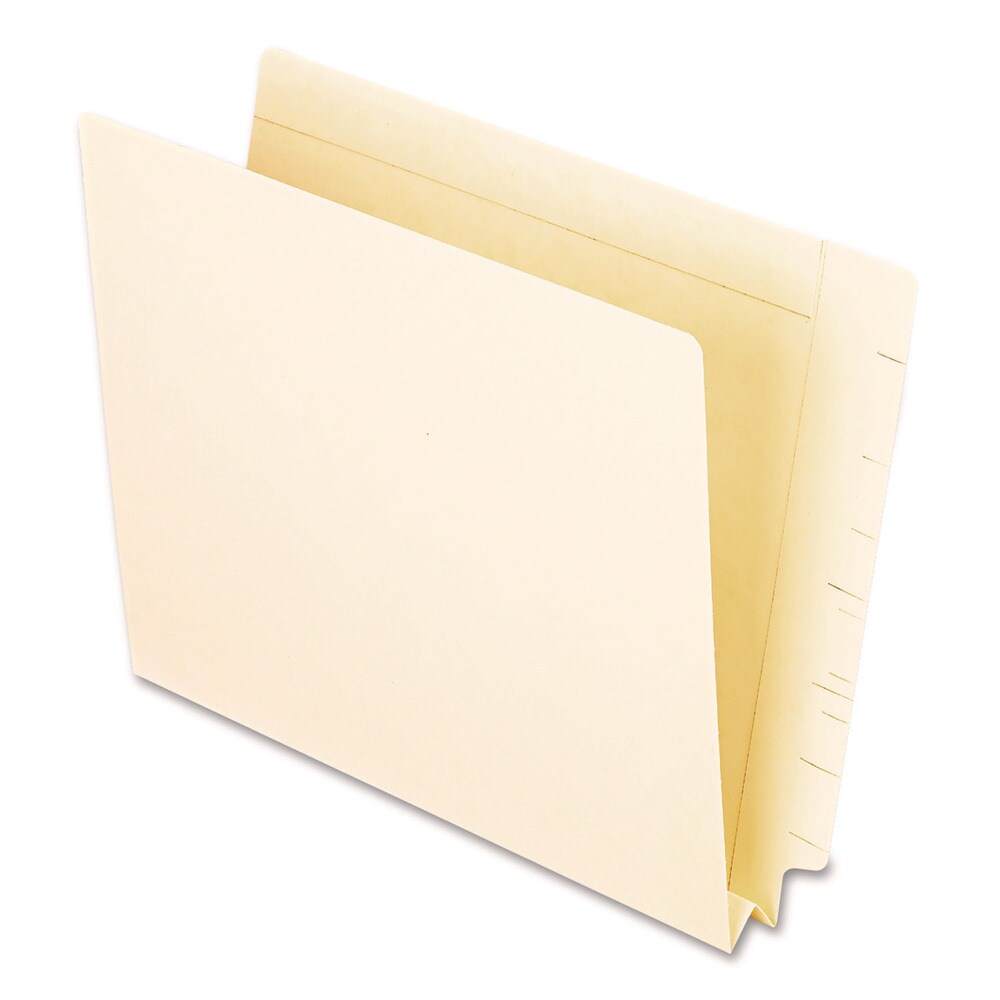 Pendaflex Straight Tabs Letter Size 1.5 in. Expansion End Tab Expansion Folders - Manila (50/Box)