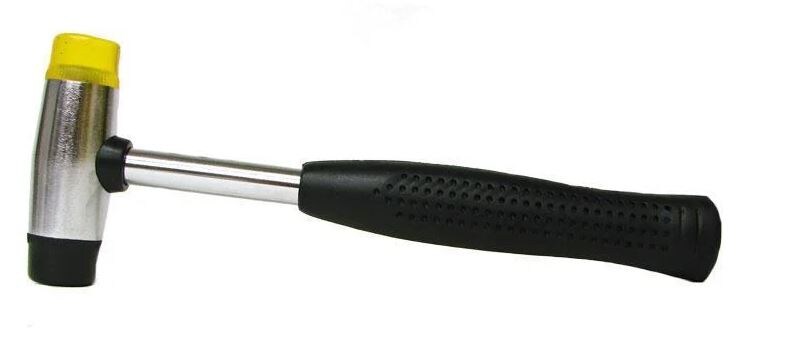 10.75&#x22; x 3&#x22; Professional Double Sided Glazing Hammer for Leaded Glass Work and More