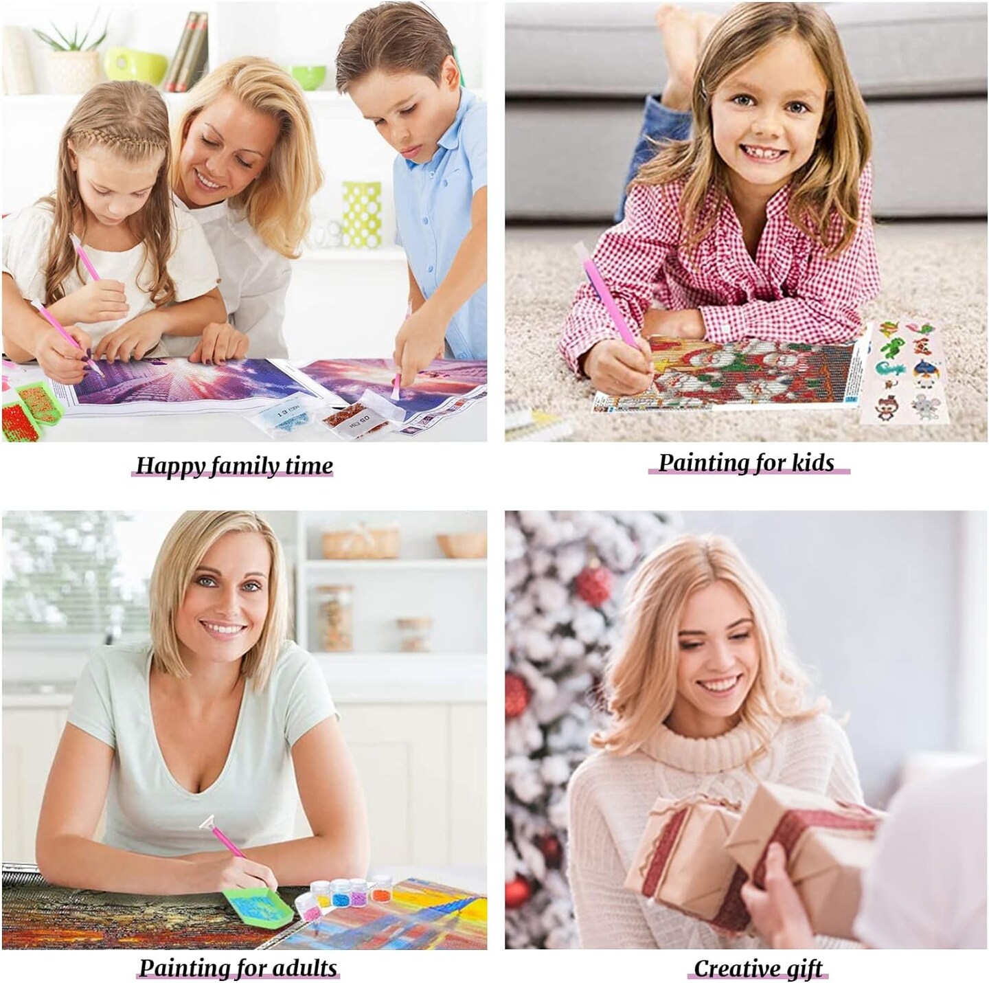 5D Diamond Painting Kits for Adults, Diamond Art Kits for Kids Beginner, Sunflower DIY Rhinestone Diamond Painting for Gift, Home Wall Decor (12”W x 16”L)