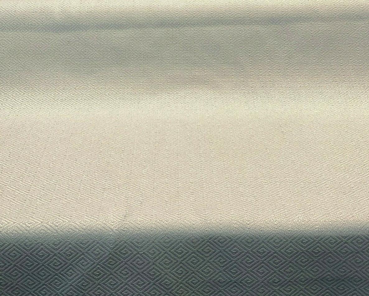 1 Yard Spa Blue Diamond Jacquard Upholstery Fabric 100% Polyester 56 Inch Width