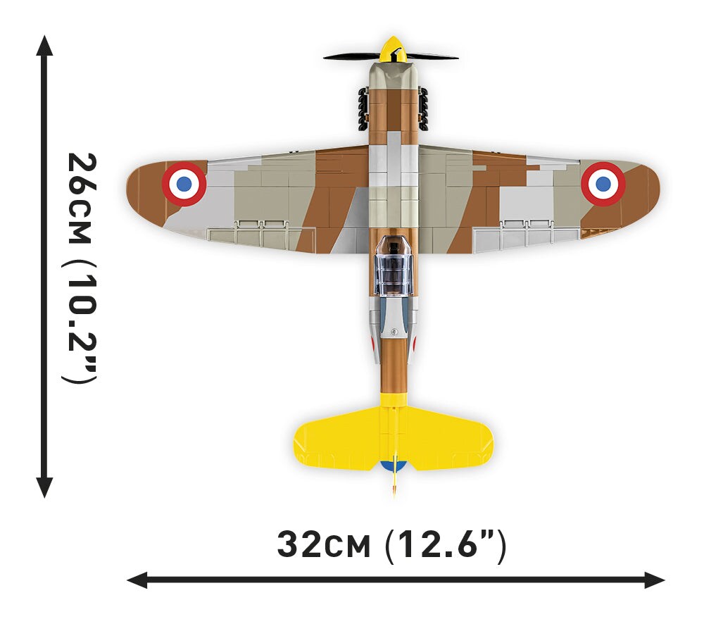 COBI Historical Collection World War II Dewoitine D.520 Plane