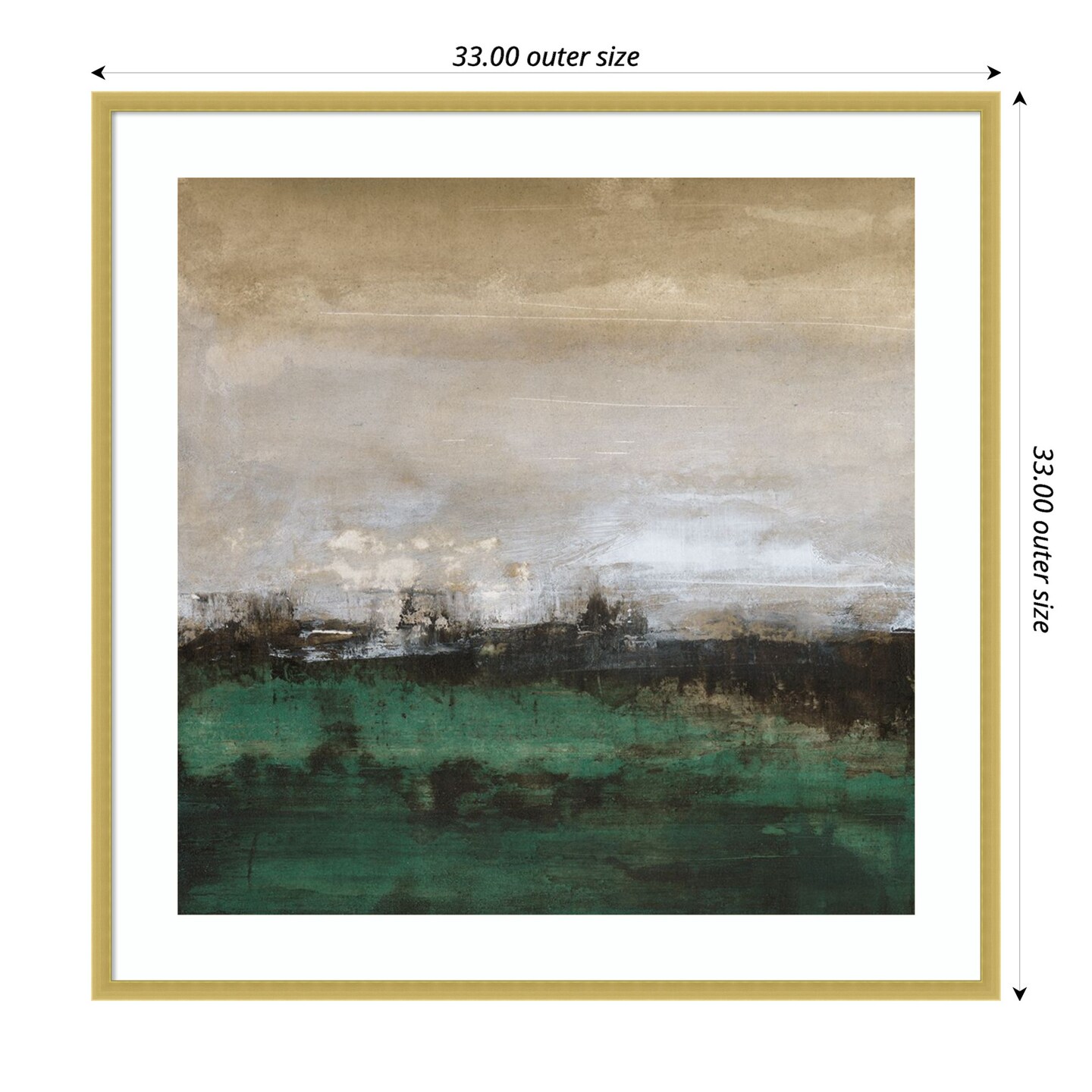 In Quietude I by Sharon Gordon Wood Framed Wall Art Print