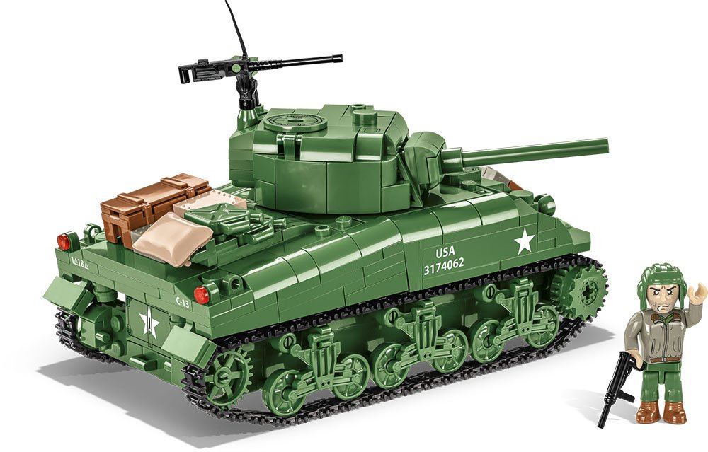 COBI Company of Heroes 3 Sherman M4A1 Tank