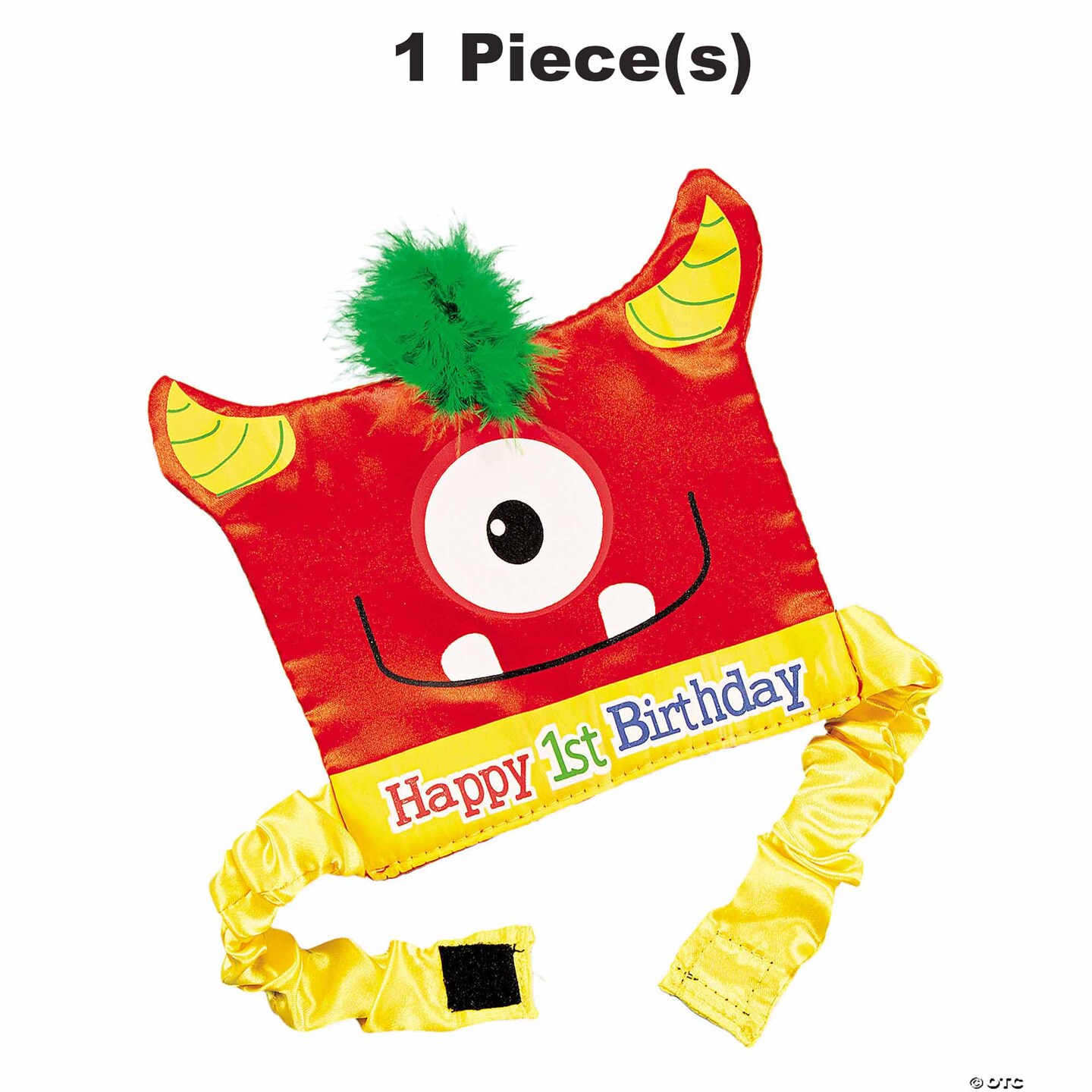 1st Birthday Mini Monster Party Hat
