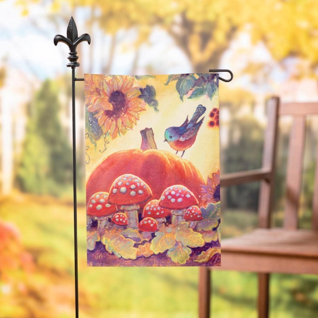 Autumn Light Fall Garden Flag 2 Sided