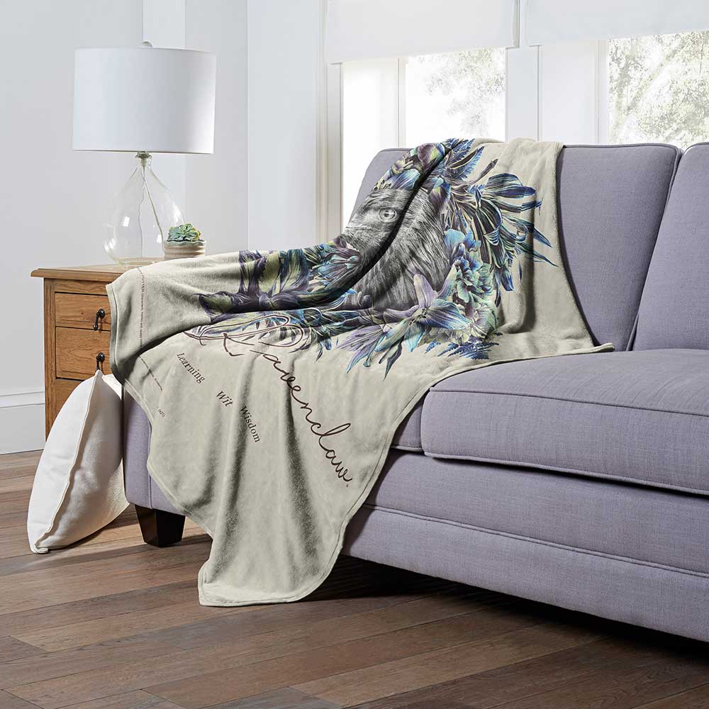 Warner Brothers Harry Potter Houses Silk Touch Throw Blanket