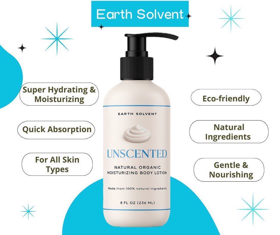 Natural Organic Moisturizing Body Lotion - Earth Solvent