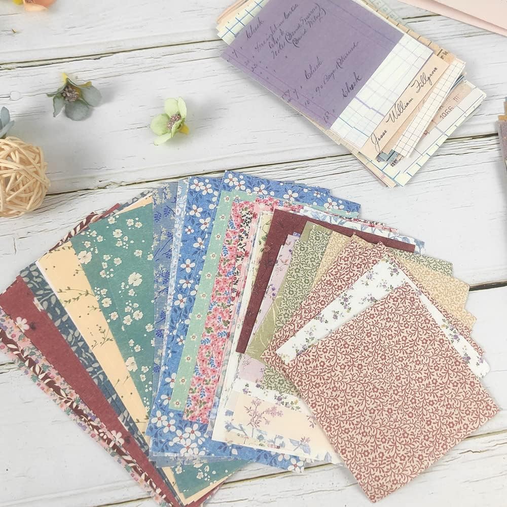 Vintage Scrapbooking Supplies Pack